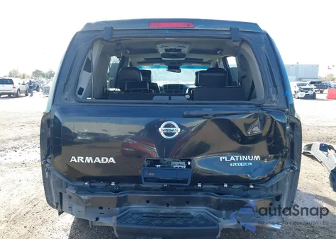 2015 Nissan Armada Platinum from USA, damaged, VIN 5N1BA0NF9FN601076